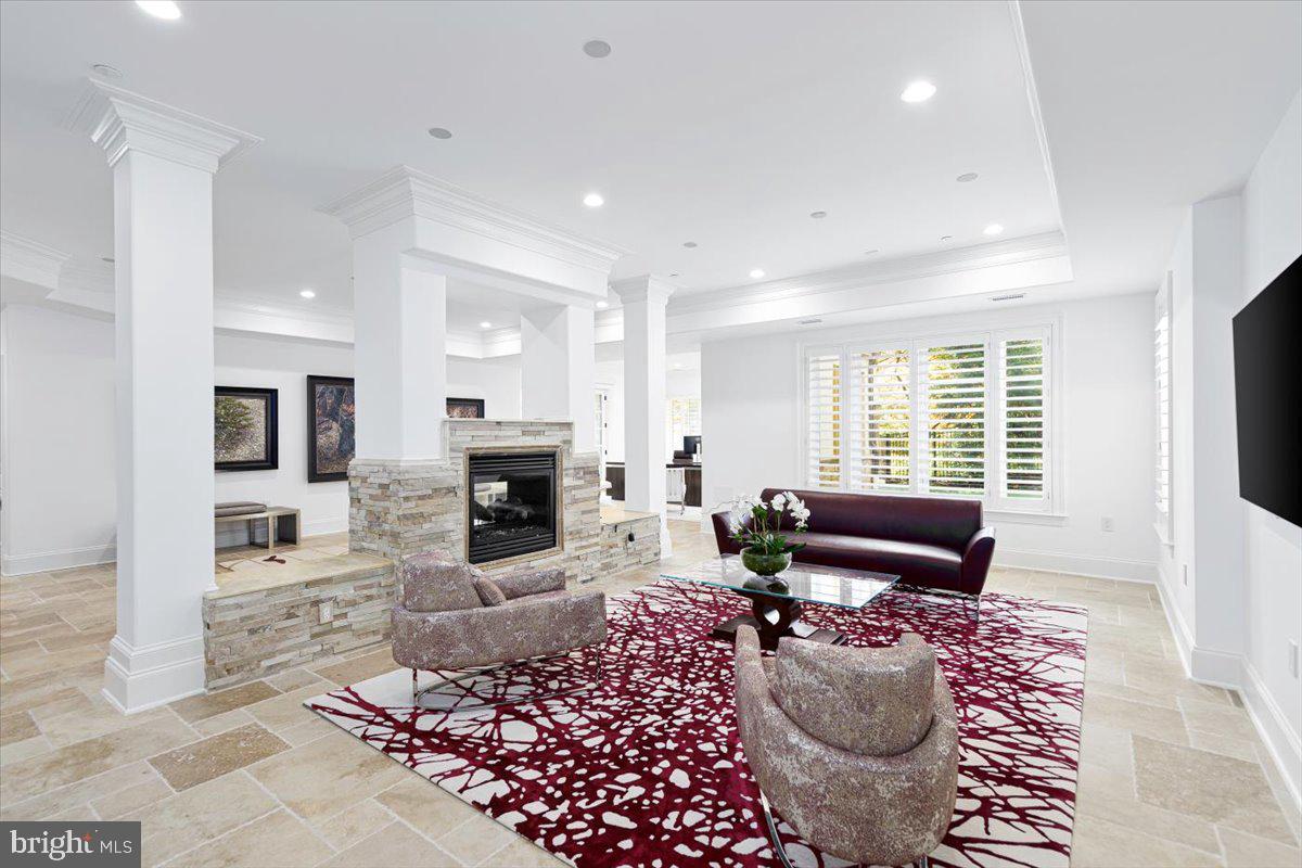 8710 Fernwood Road Bethesda, MD 20817 - Photo 23 of 40 Lower Level Recreation area