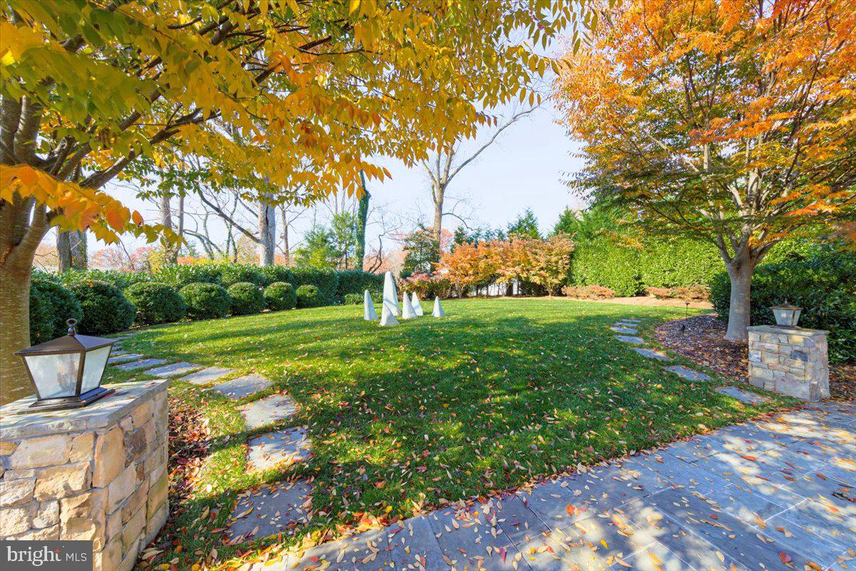 8710 Fernwood Road Bethesda, MD 20817 - Photo 29 of 40 Rear Exterior Yard (art work removed)