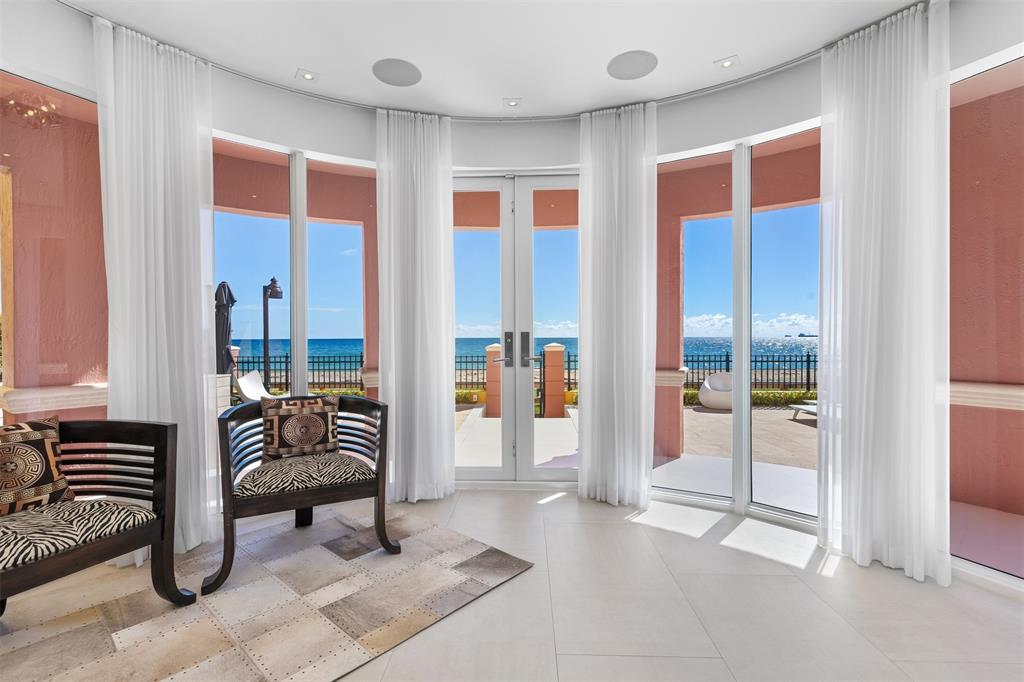 2140 North Ocean Boulevard, Unit V Fort Lauderdale, FL 33305 - Photo 11 of 63 1st Floor Lounge leading to the Ocean!