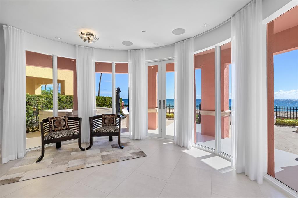 2140 North Ocean Boulevard, Unit V Fort Lauderdale, FL 33305 - Photo 10 of 63 1st Floor Lounge leading to the Ocean!