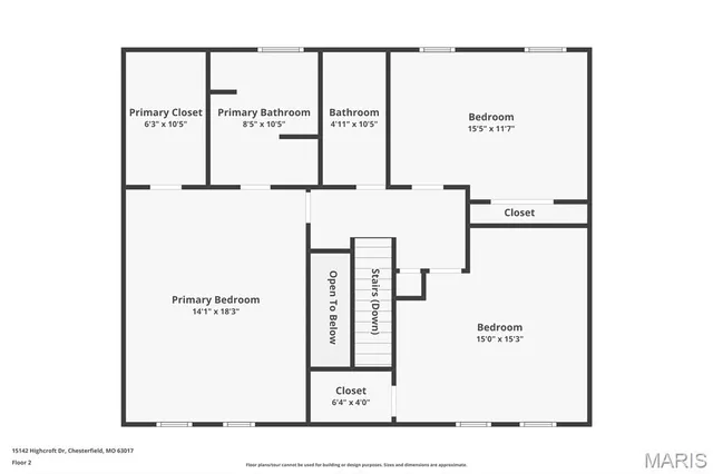 $675,000 | 15142 Highcroft Drive, Chesterfield, MO 63017
