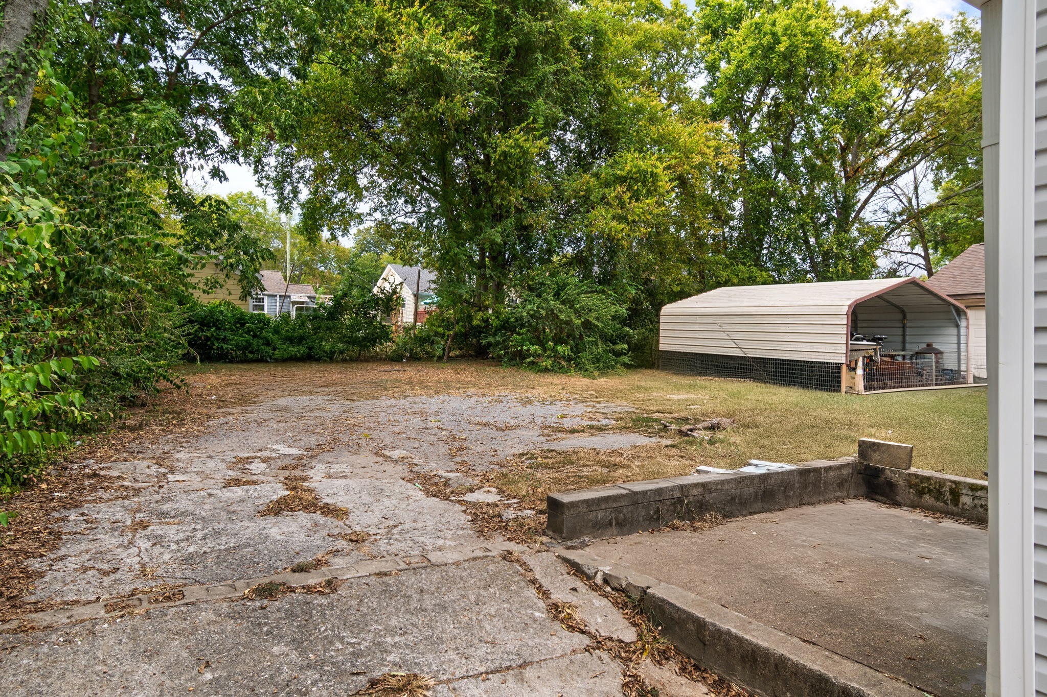 309 Harris Street Madison, TN 37115 - Photo 19 of 52 a view of a backyard of the house