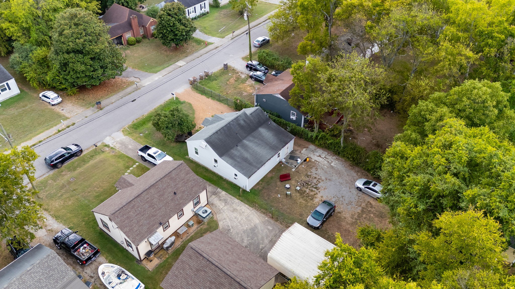 309 Harris Street Madison, TN 37115 - Photo 52 of 52 an aerial view of a house with a yard