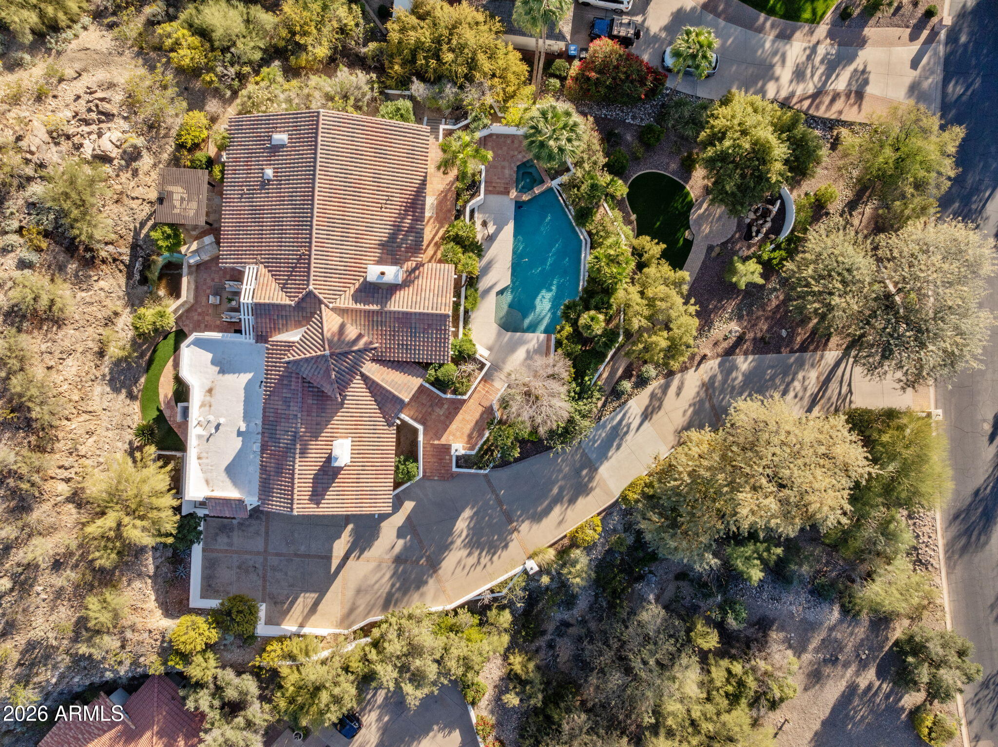8955 North 45th Street Phoenix, AZ 85028 - Photo 3 of 53 Aerial View from Above