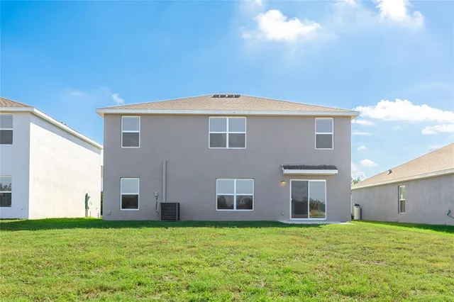 a view of an swimming pool and an outdoor space
