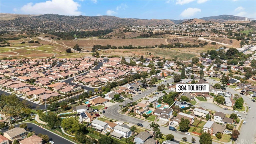 394 Tolbert Street Brea, CA 92823 - Photo 21 of 21 an aerial view of residential building and parking space