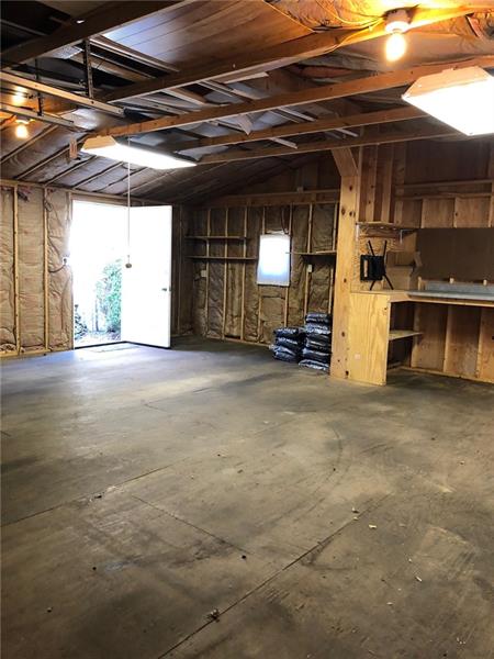 354 Strawcutter Road Derry, PA 15627 - Photo 21 of 22 2 car Over-sized detached garage , Lots of work space . Most of garage is insulated
