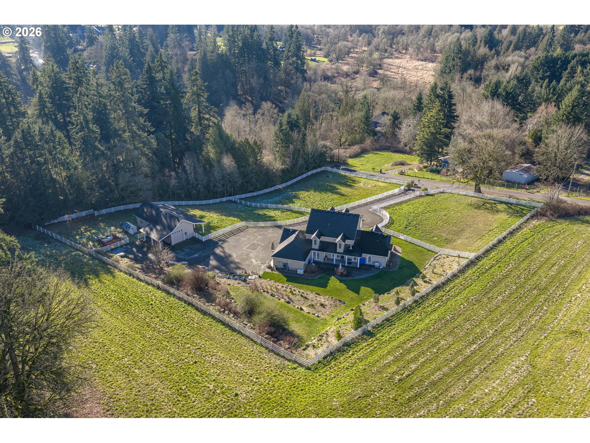 19121 Northwest 61st Avenue Ridgefield, WA 98642 - Photo 33 of 39 a view of a swimming pool with a yard