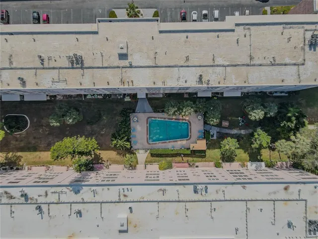 a view of building with outdoor space