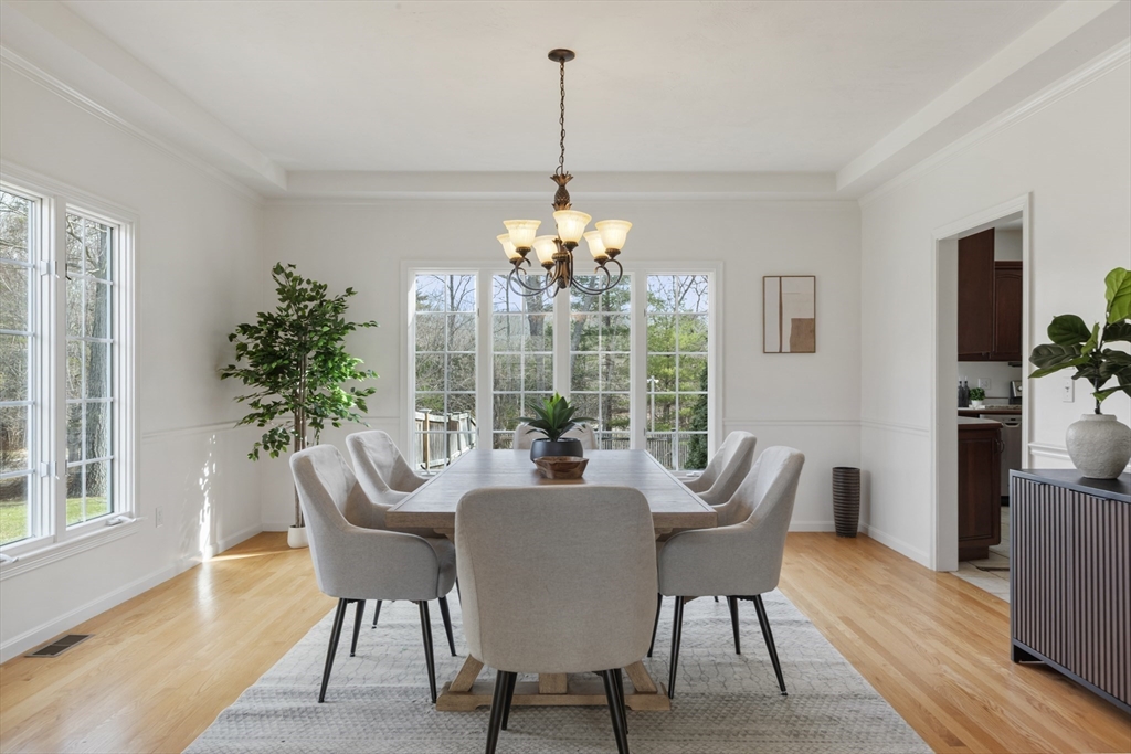 10 Anna Way Norton, MA 02766 - Photo 8 of 40 a dining room with furniture window and wooden floor