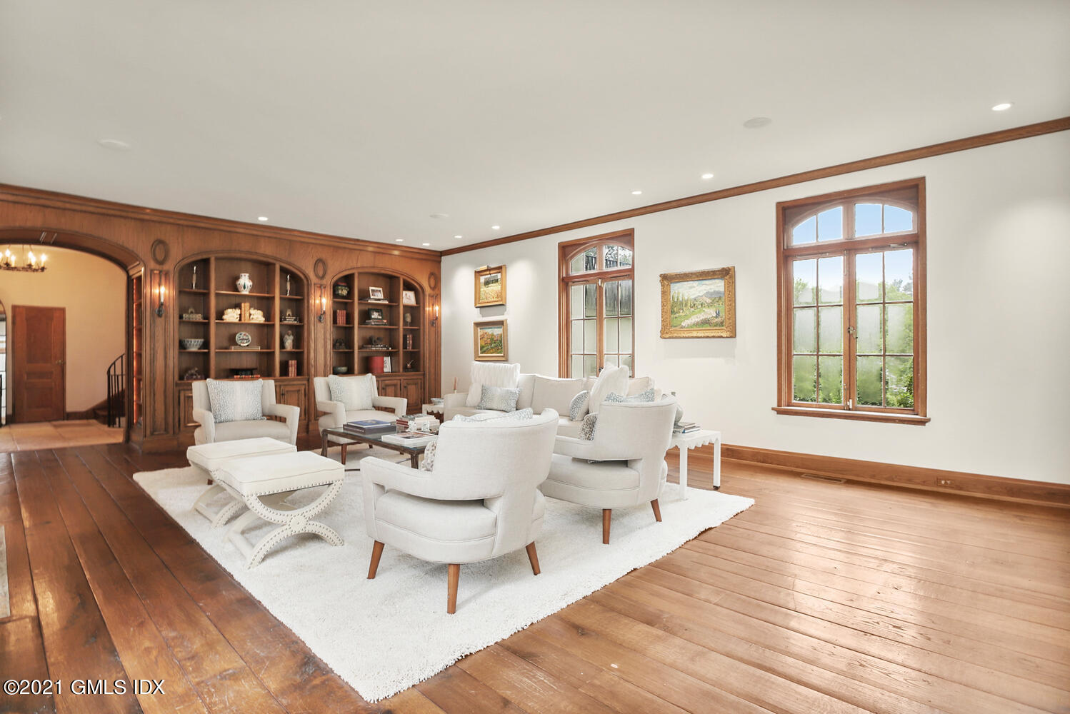 10 Frost Road Greenwich, CT 06830 - Photo 4 of 40 Living Room with Fireplace