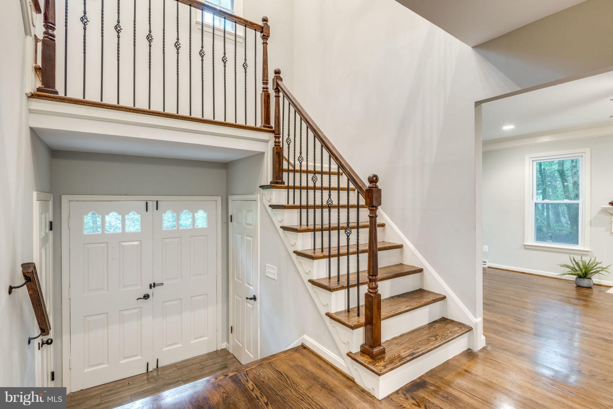 11405 Drop Forge Lane Reston, VA 20191 - Photo 3 of 30 Stunning staircase at entryway