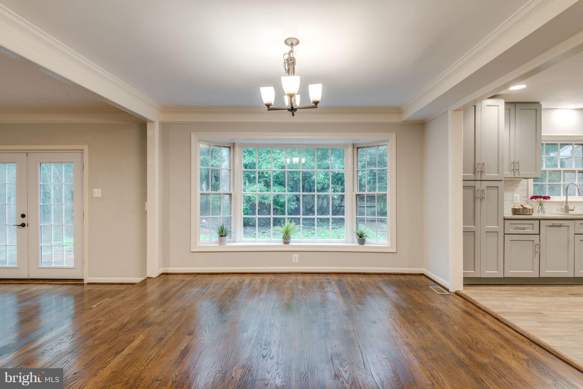 11405 Drop Forge Lane Reston, VA 20191 - Photo 4 of 30 Dining Room with picturesque view of wooded yard