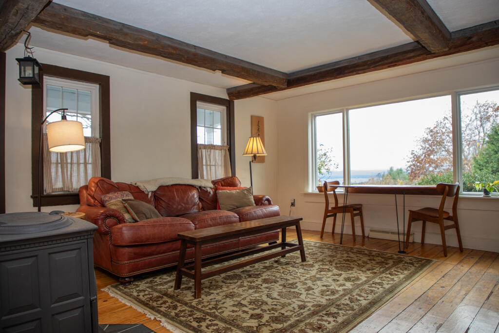1001 Highland Road Keeseville, NY 12944 - Photo 11 of 79 Living Room - Cozy Woodstove & Lake Views