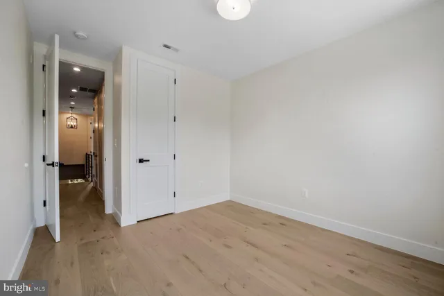 wooden floor in an empty room