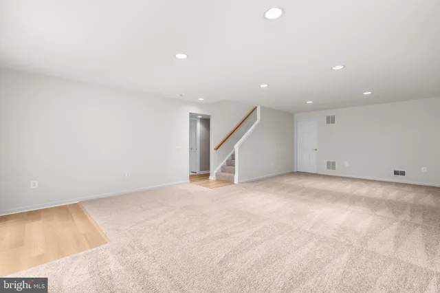 a view of empty room