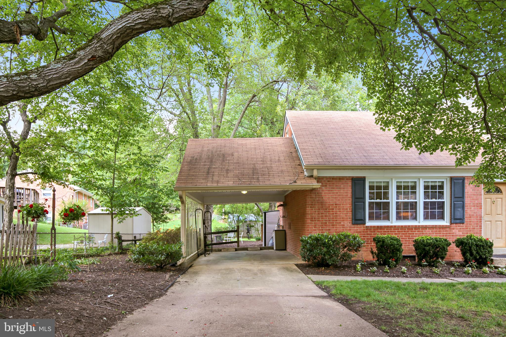 8844 Stark Road Annandale, VA 22003 - Photo 45 of 57 Carport and long driveway for plenty of parking!