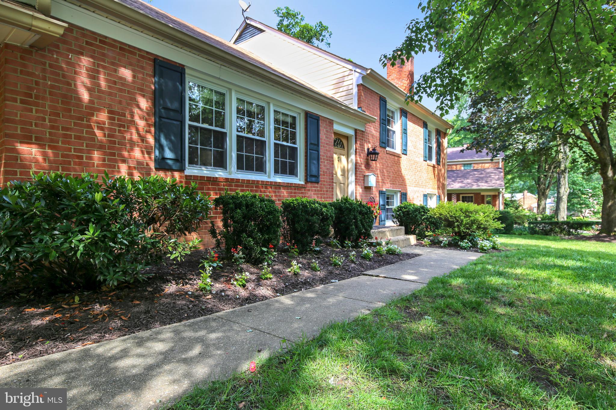 8844 Stark Road Annandale, VA 22003 - Photo 47 of 57 Shaded Front Walk!