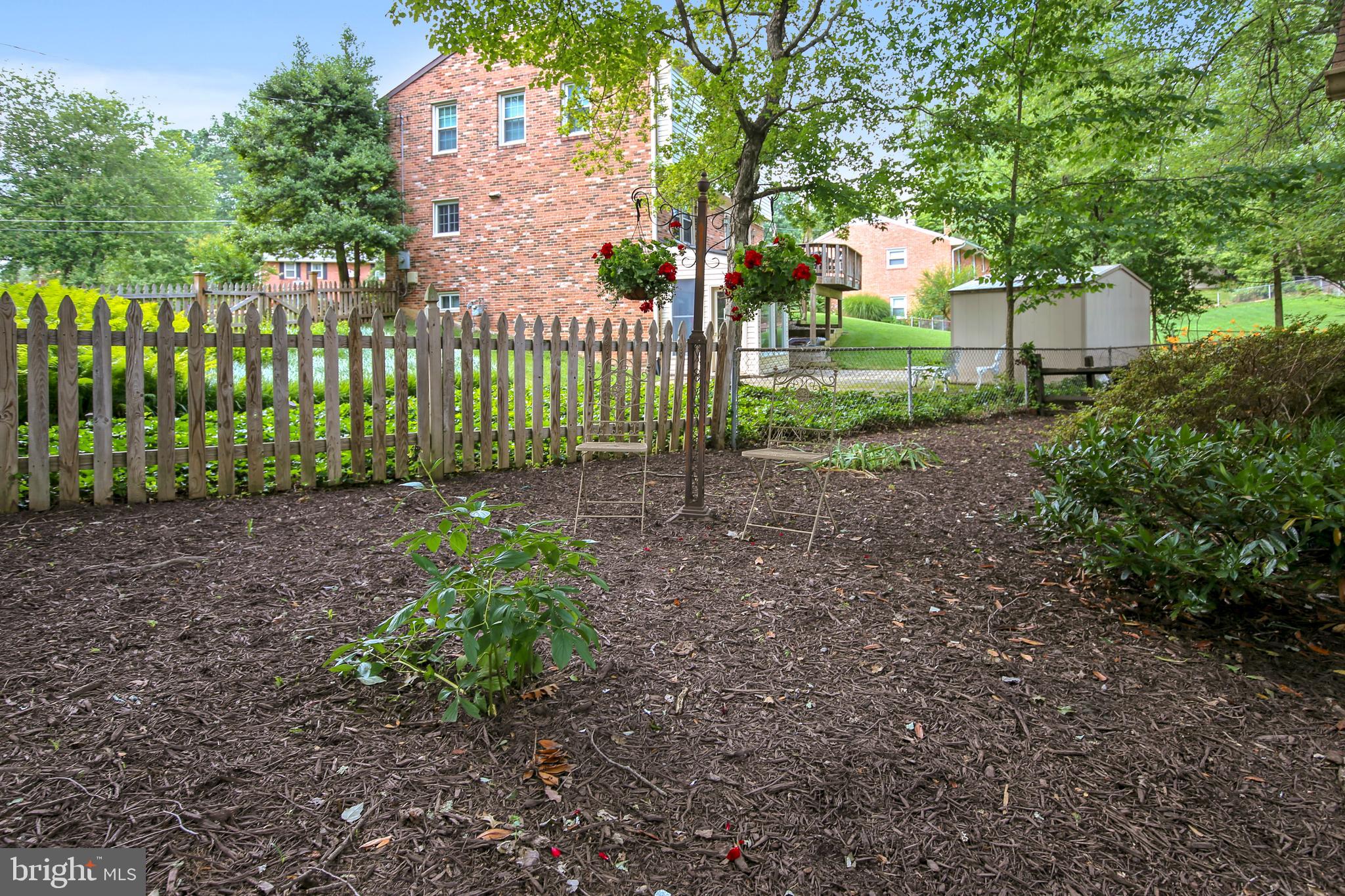 8844 Stark Road Annandale, VA 22003 - Photo 49 of 57 Sip tea in the shady side yard!