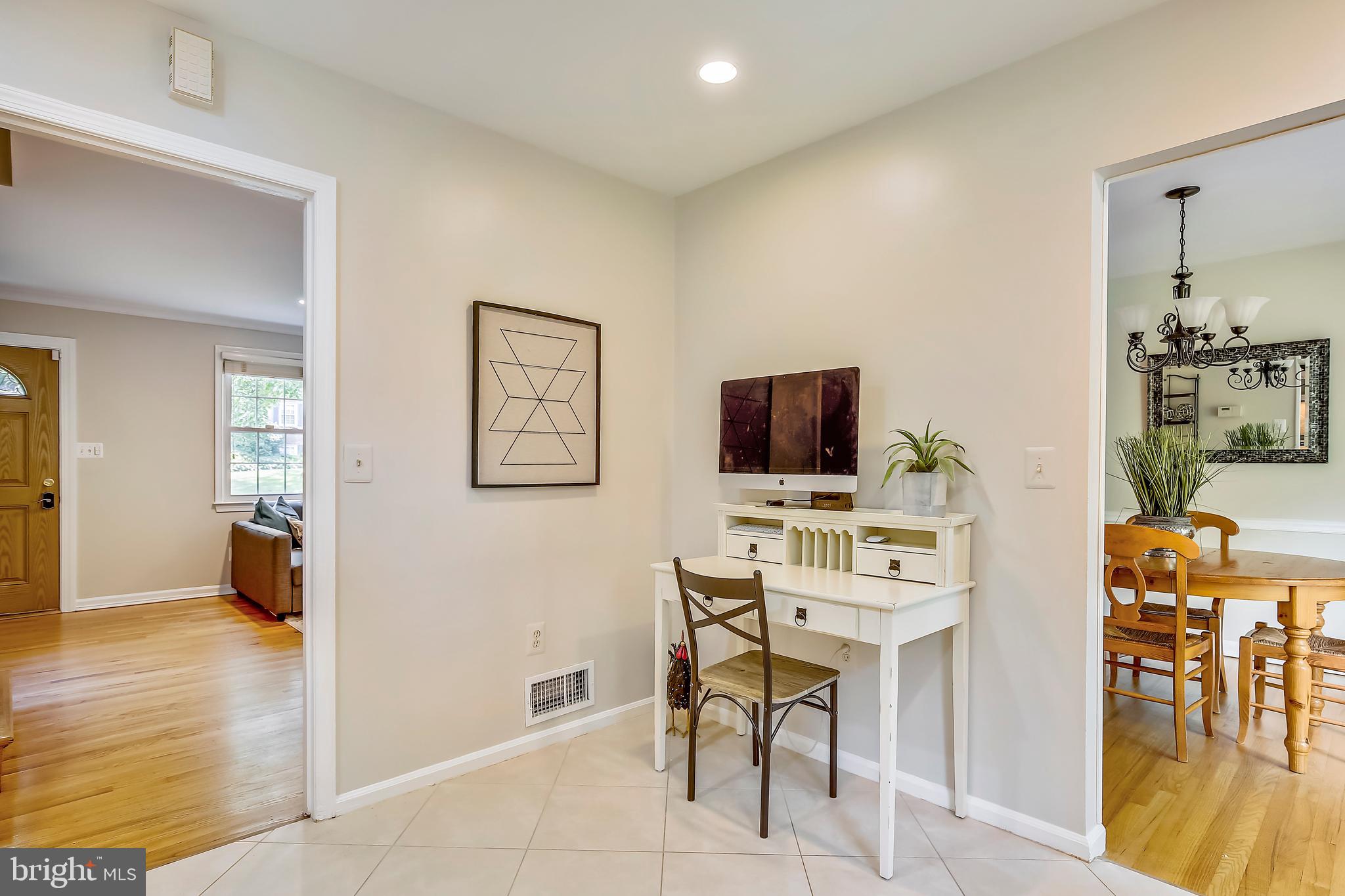 Ample Room for Kitchen Table, Island or Desk!