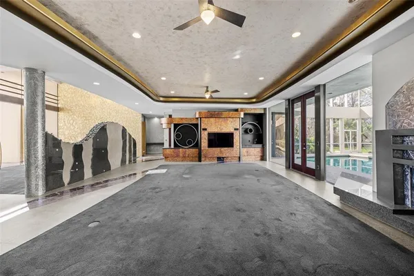 a kitchen with stainless steel appliances granite countertop a stove and a sink