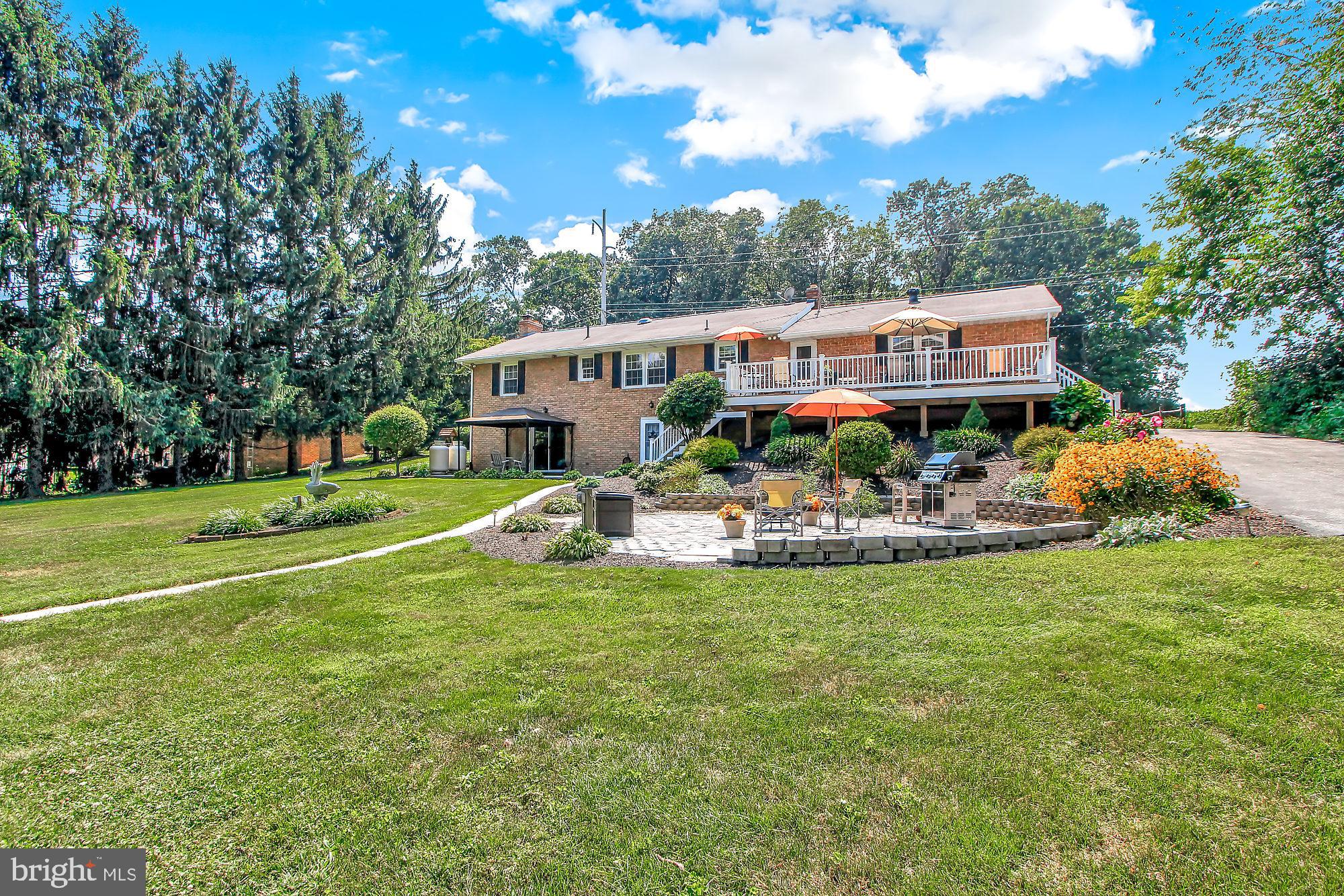 230 Bankert Road Hanover, PA 17331 - Photo 29 of 34 Rear View of Deck & Patio