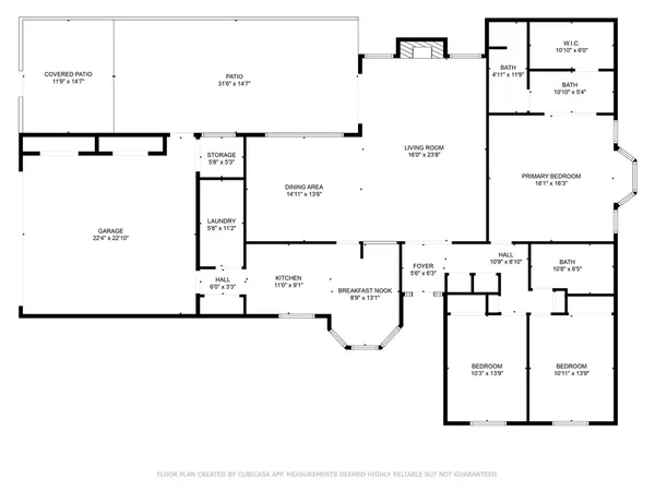 a picture of a bathroom with a shower