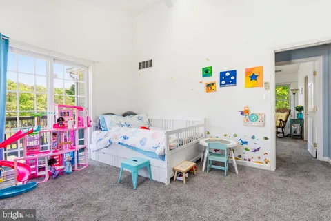 a room with toys and a table