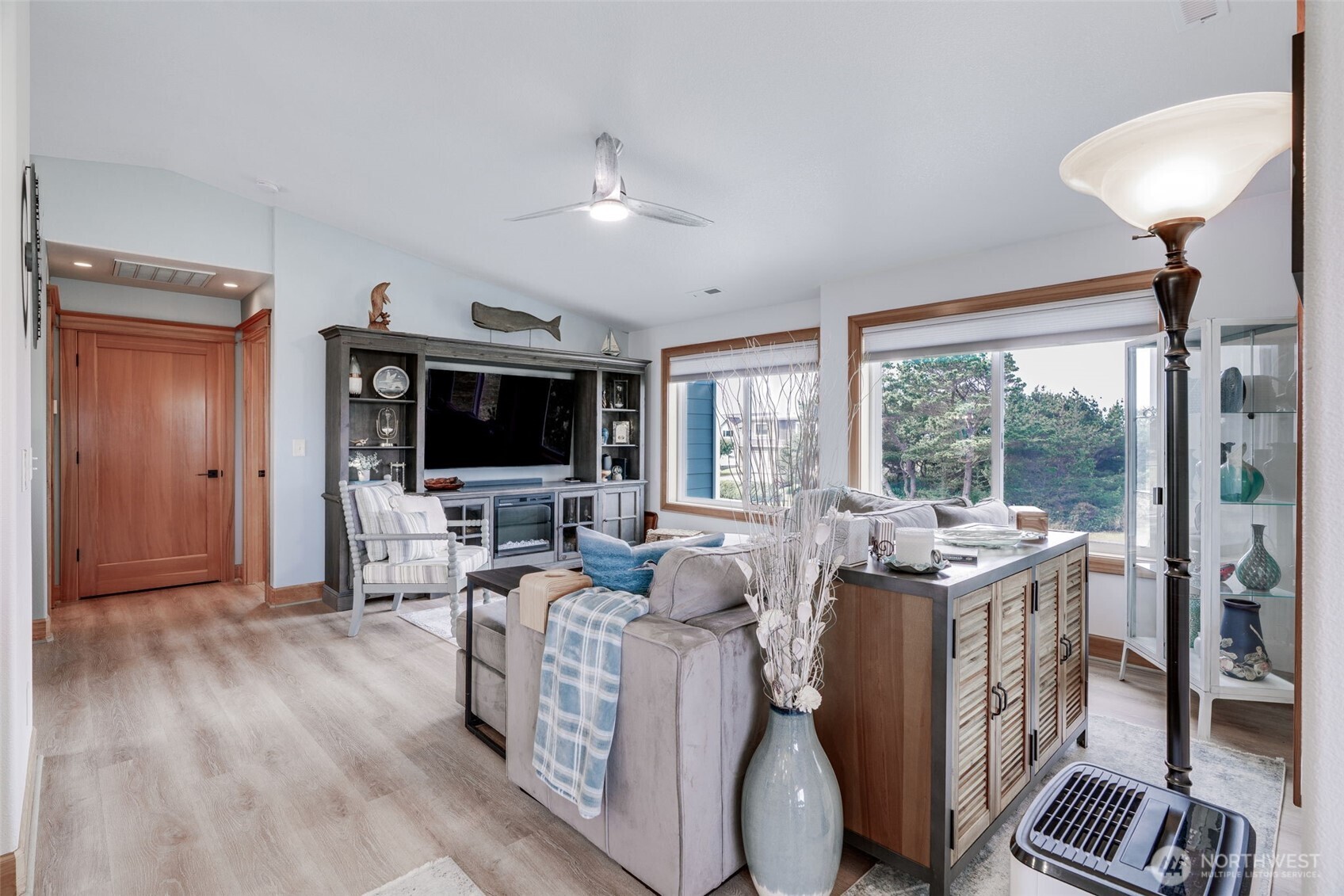 33410 G Street Ocean Park, WA 98640 - Photo 24 of 40 a living room with furniture and a flat screen tv
