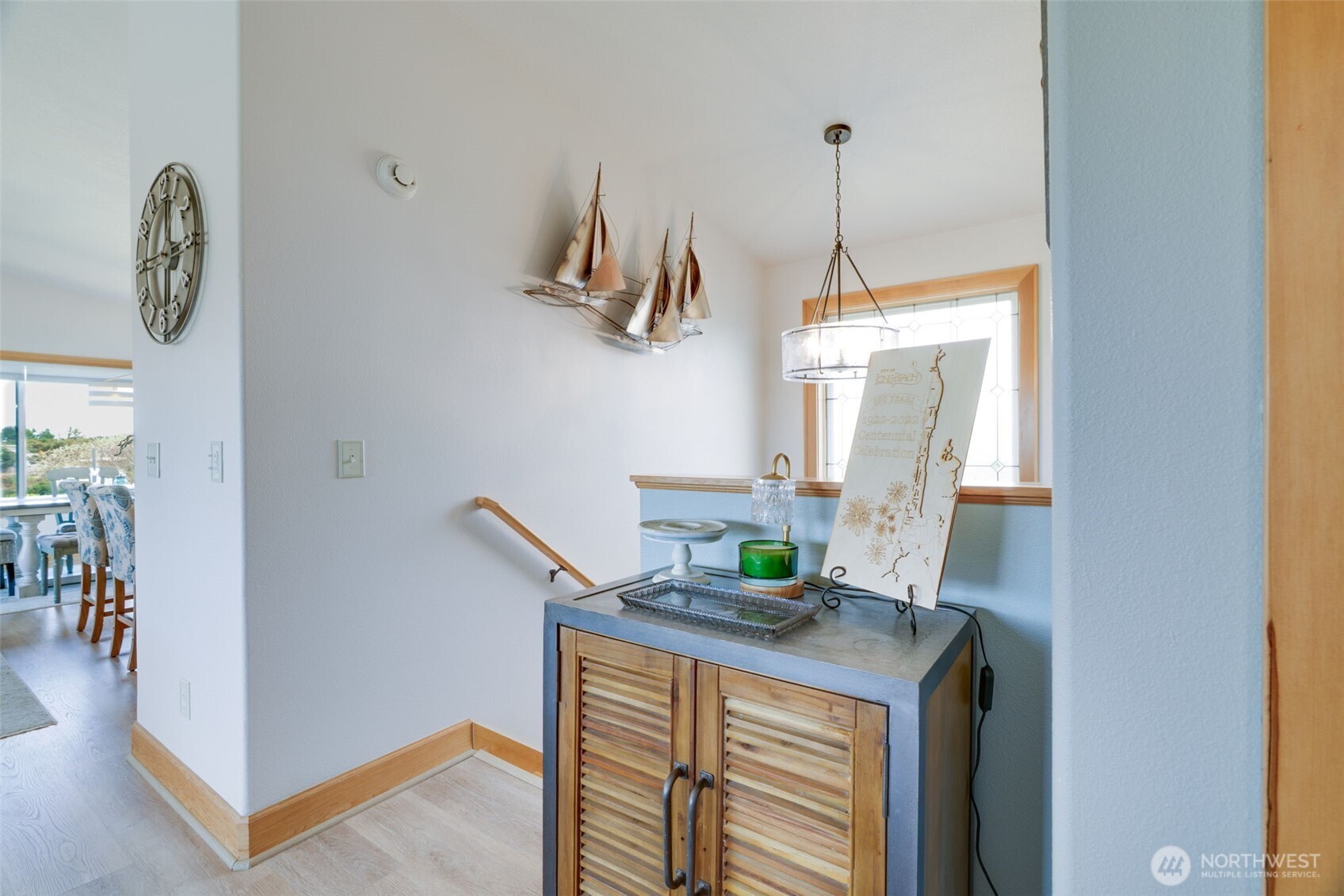 33410 G Street Ocean Park, WA 98640 - Photo 28 of 40 a kitchen with stainless steel appliances granite countertop a sink a stove and a wooden floors