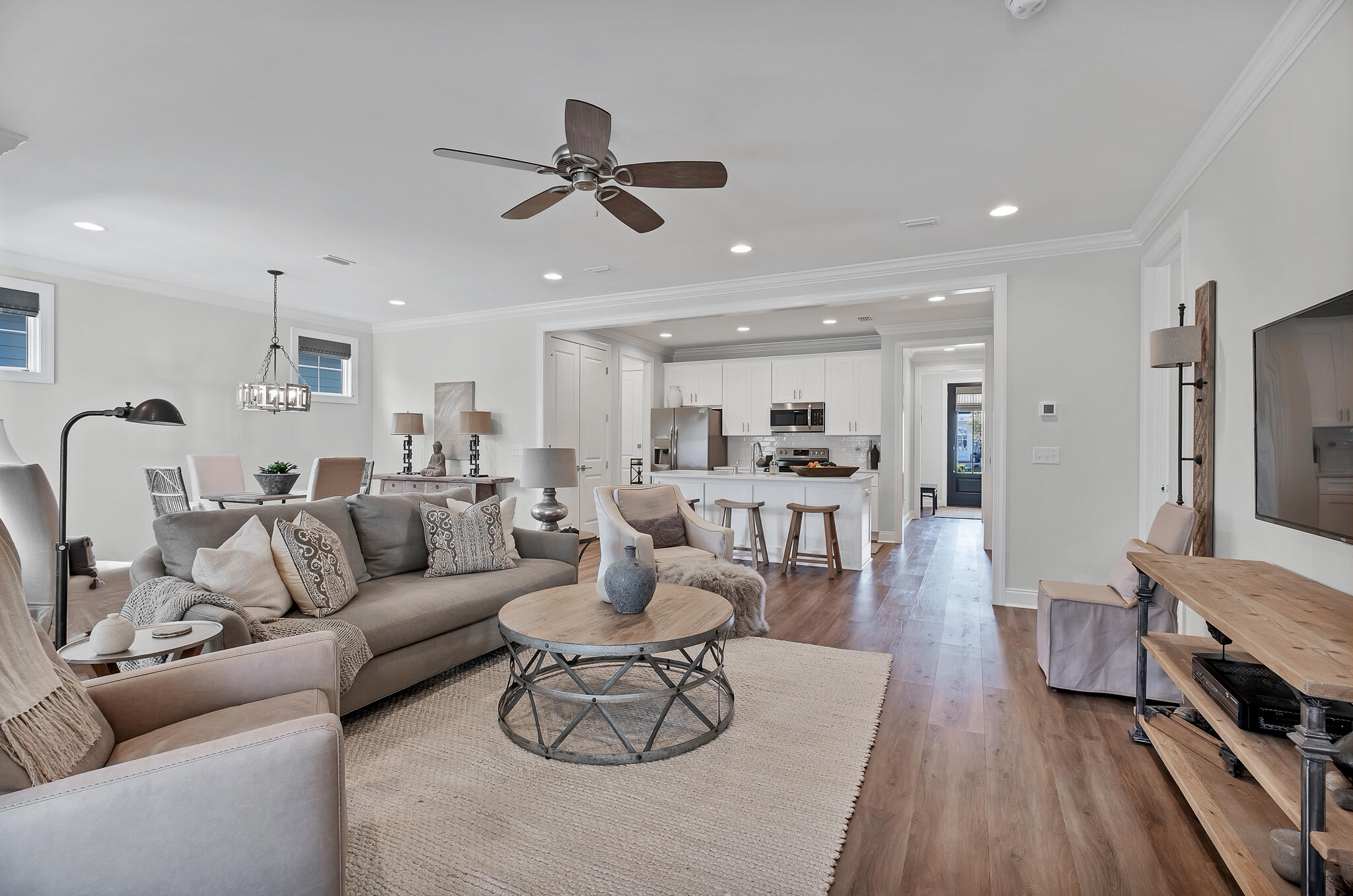 21 Windrow Way Rosemary Beach, FL 32461 - Photo 16 of 38 a living room with furniture and a wooden floor