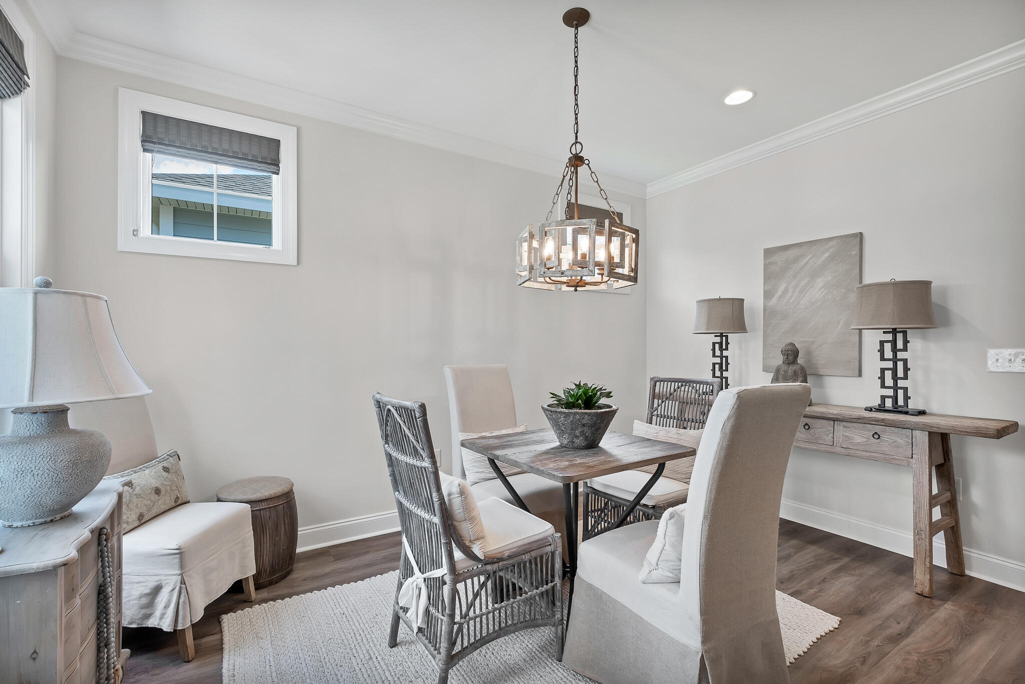 21 Windrow Way Rosemary Beach, FL 32461 - Photo 18 of 38 a view of a dining room with furniture and chandelier