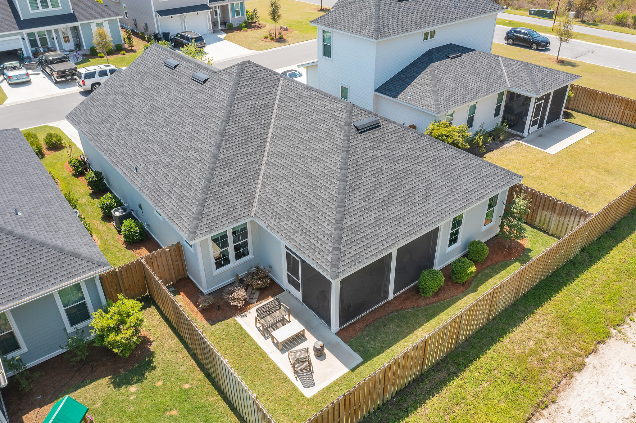 21 Windrow Way Rosemary Beach, FL 32461 - Photo 31 of 38 an aerial view of a house with a swimming pool