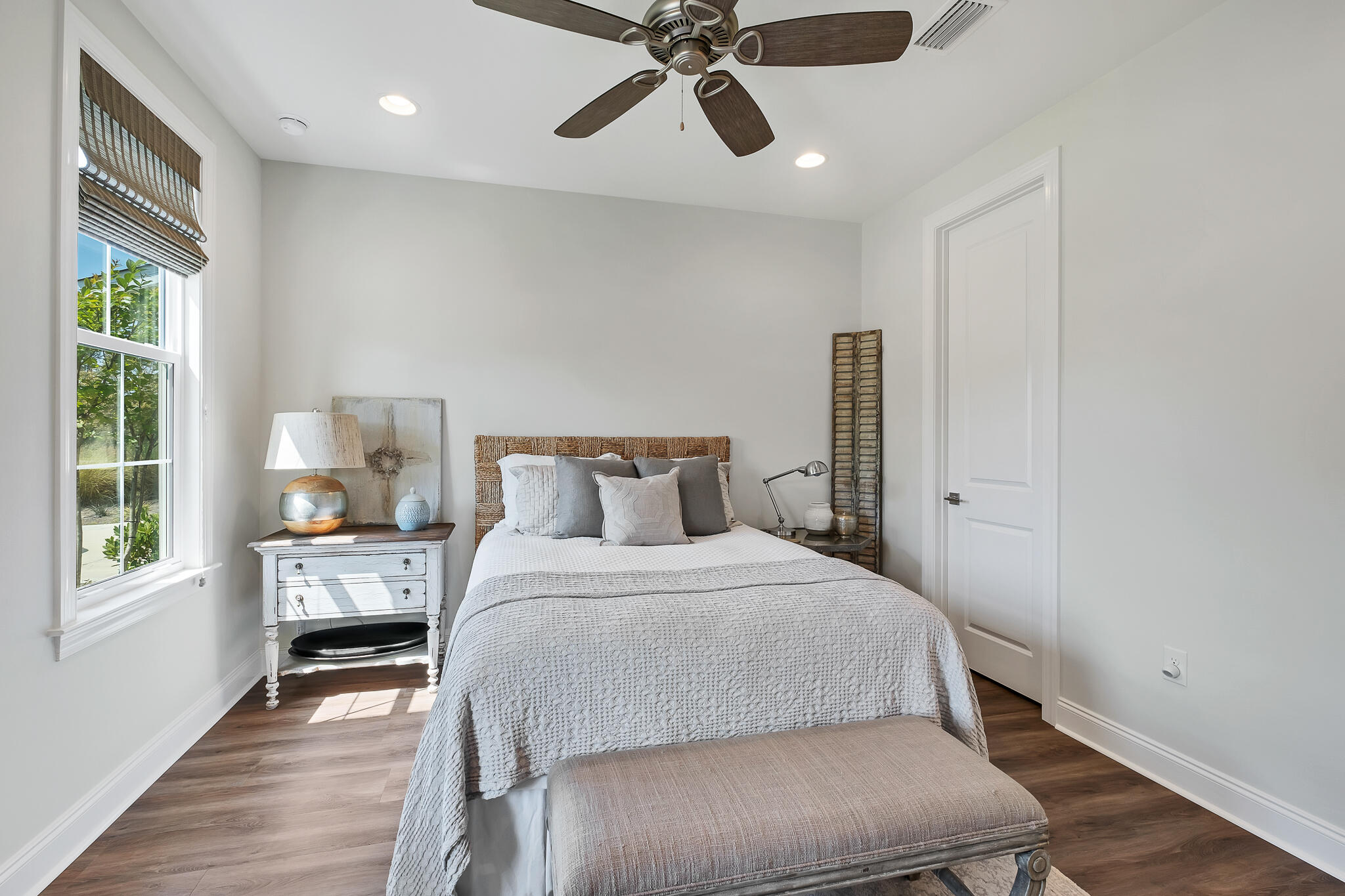 21 Windrow Way Rosemary Beach, FL 32461 - Photo 4 of 38 a bedroom with a bed and wooden floor