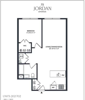$2,345 | 75 Jordan Avenue, Unit 202, Jersey City, NJ 07306