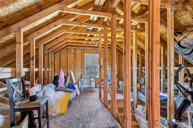 a view of a room with chairs