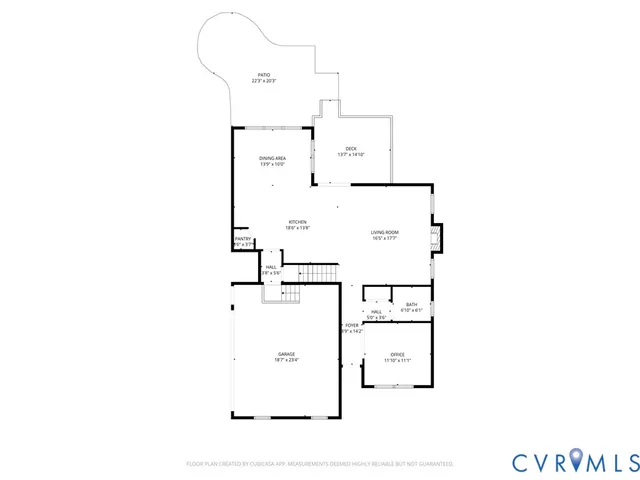 a picture of floor plan