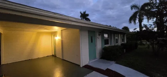 a view of outdoor space and deck
