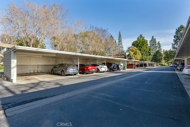 a car parked on the side of the road