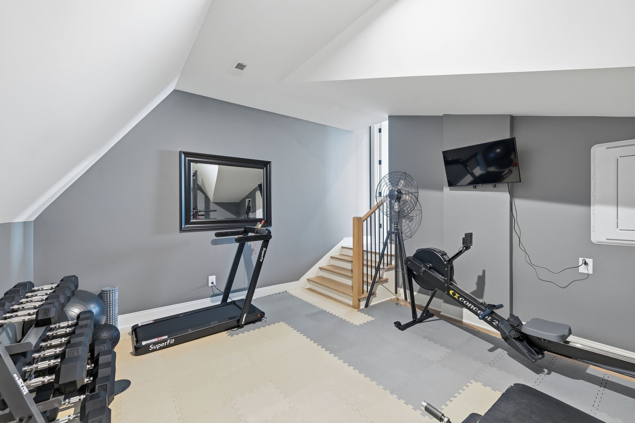 1733 Rigsby Avenue Murfreesboro, TN 37129 - Photo 35 of 57 a view of a room with gym equipment