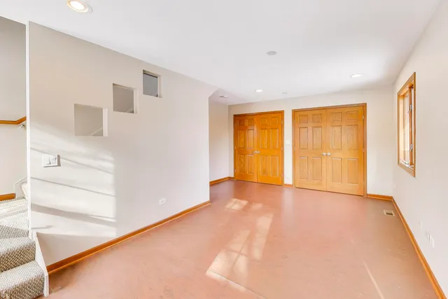 a view of balcony with mountain view