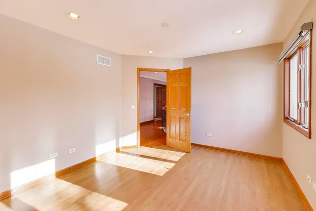 a view of road covered with snow