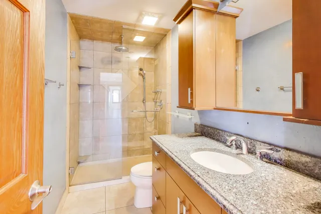 a view of a snow with a yard