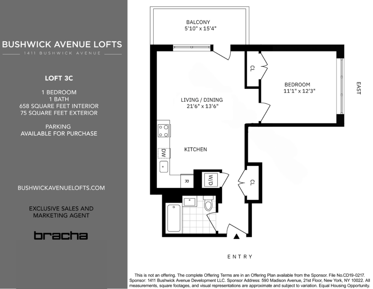 1411 Bushwick Avenue, Unit 3C Brooklyn, NY 11207 - Photo 5 of 5