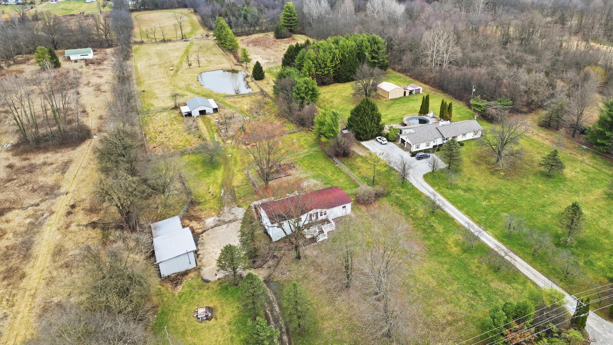 8092 Concord Road Johnstown, OH 43031 - Photo 3 of 7 Aerial Front View