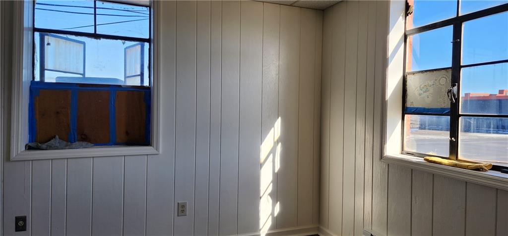 a view of front door