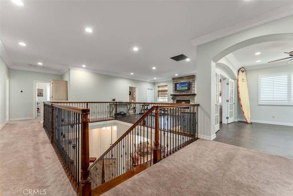 124 Nighthawk Irvine, CA 92604 - Photo 24 of 61 a view of a hallway with workspace