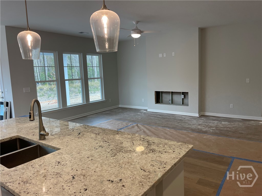 158 Como Drive Pooler, GA 31322 - Photo 4 of 21 Electric Fireplace in Family Room