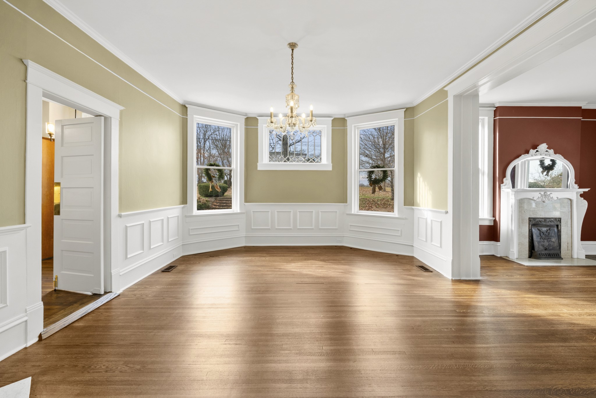 343 Forrest Street Lewisburg, TN 37091 - Photo 12 of 84 a view of an empty room with window and wooden floor
