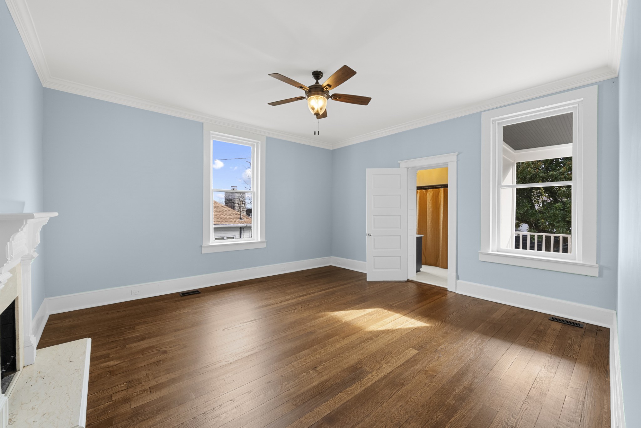 343 Forrest Street Lewisburg, TN 37091 - Photo 22 of 84 a view of an empty room with window and wooden floor